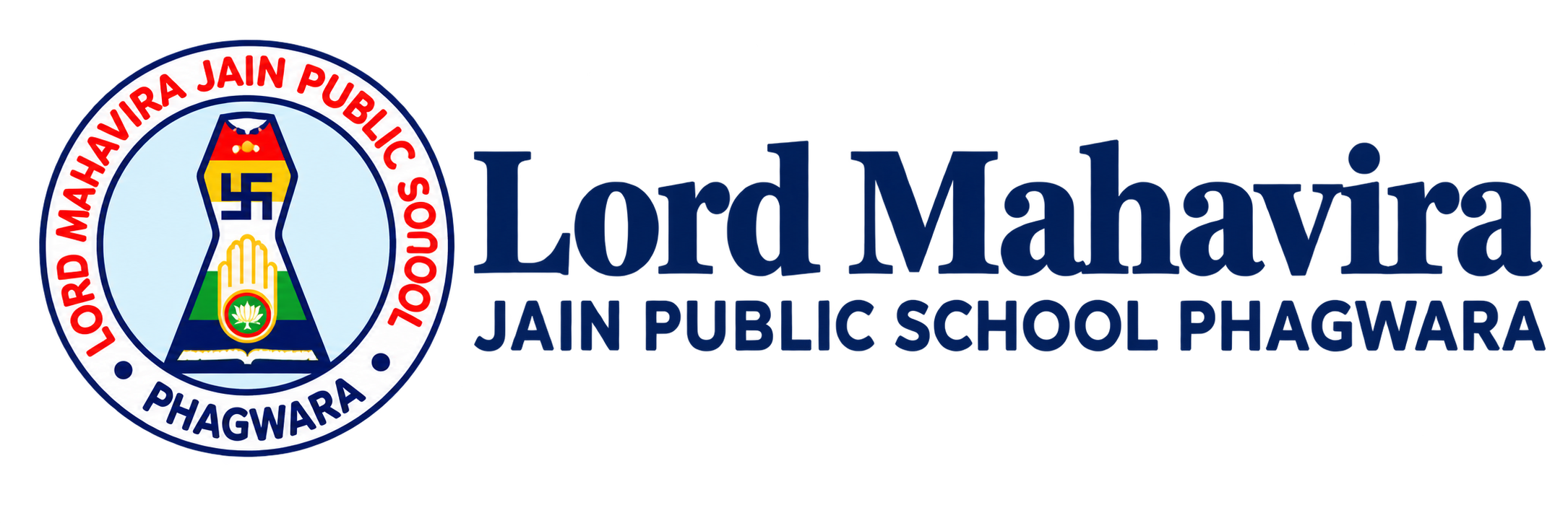 Lord Mahavira Jain School Emblem